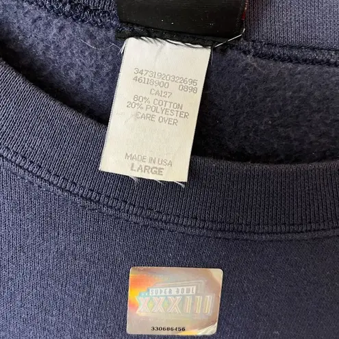 Starter Vintage 90s Denver Broncos Super Bowl XXXIII Champions Crewneck USA Made