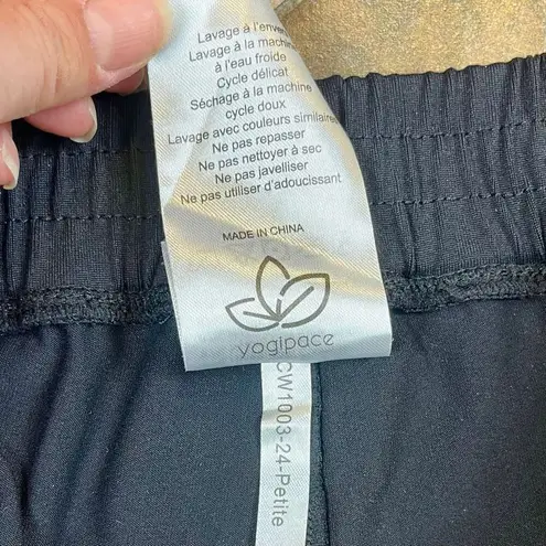 Yogipace Women’s Black Drawstring Pull