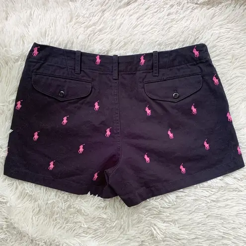 Ralph Lauren NWOT!!  Sport Navy / Pink Logo Shorts