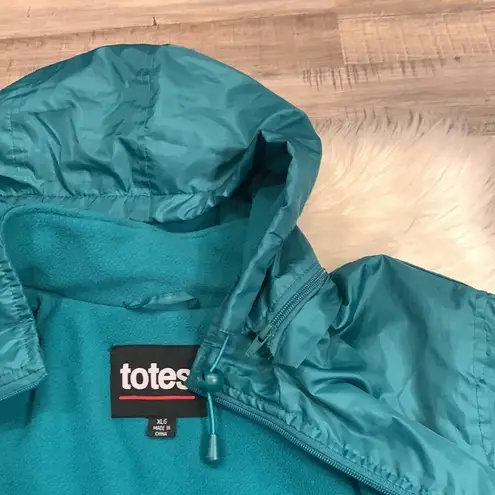 Totes water resistant Storm Jacket fleece lined XL