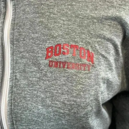 Nike  grey long sleeve Boston university athletic jacket in size large