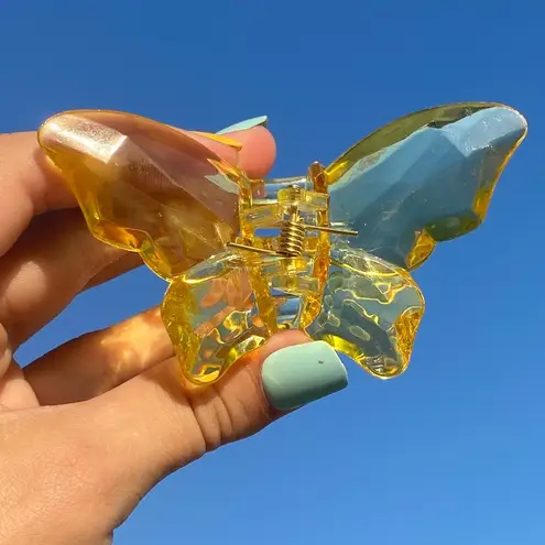 Large Butterfly Hair Claw Clips