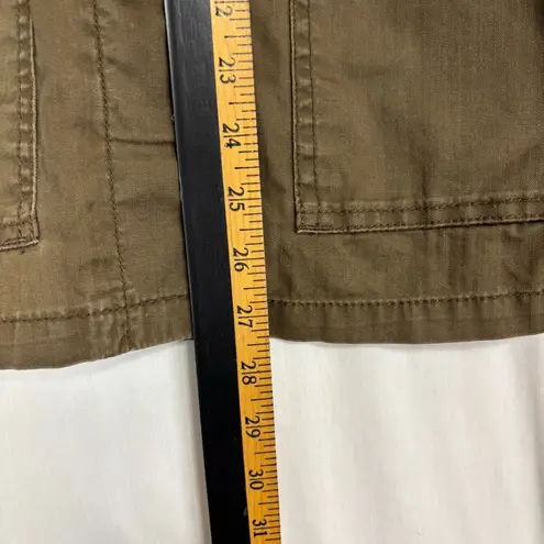 J. Crew Jacket Women S Brown Button Up Lightweight Utility Military Field Casual