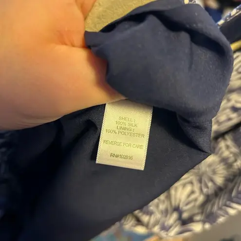 Garnet Hill SILK 3/4 SLEEVE DRESS