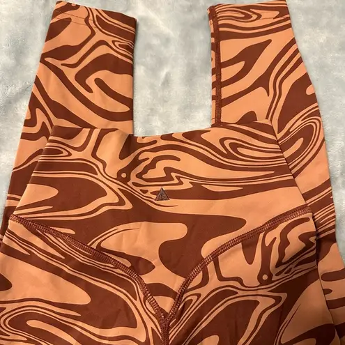 Balance Athletica Brown swirl leggings