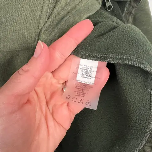 Title Nine Women's Full Zip Sweatshirt Green Sz L