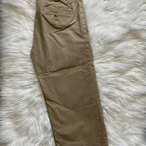 Banana Republic Low rise cropped wide leg chino pants