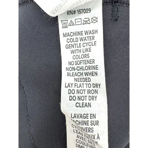 Savage X Fenty Hotline High-Waist Legging Black Pink Stitch Activewear Medium