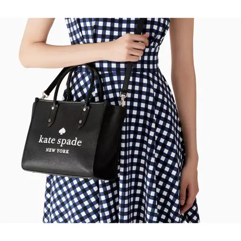 Kate Spade  New York Black Leather Ella Tote Classic Work Bag