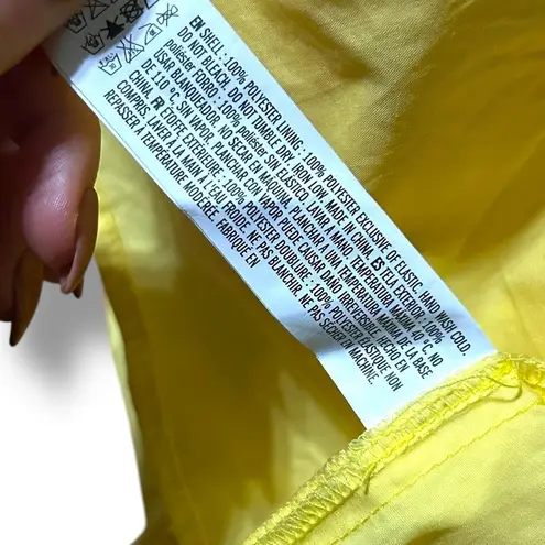 Tuckernuck Hyacinth House Yellow Ruffle Sofie Mini Dress Size XL new with tags