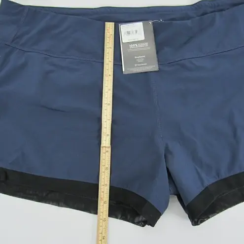 Smartwool New  Women's‎ Size XL Blue Stretch Merino Sport Lined Quick-Dry Shorts