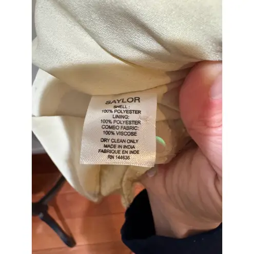 Saylor NWT Khoudia Sequined Halter Maxi Dress Pink Champagne Sz S $363