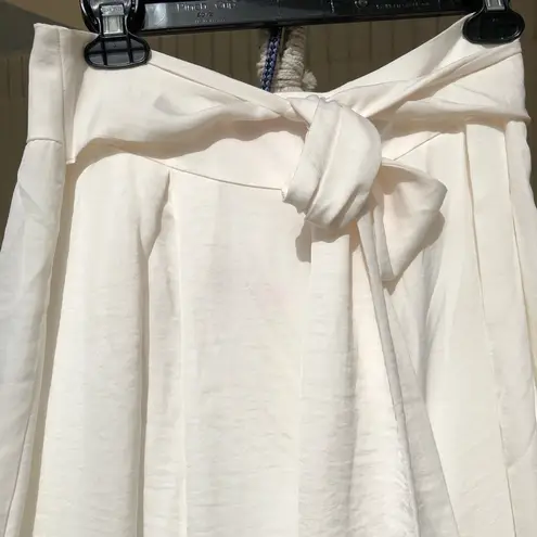 Catherine Malandrino Cream Wide Leg Pants 2