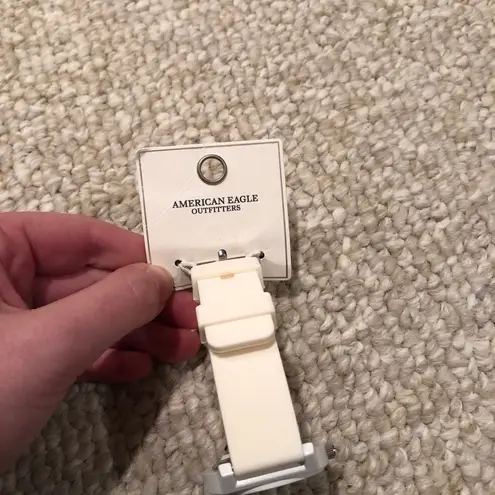 American Eagle WHITE RUBBER AE WATCH