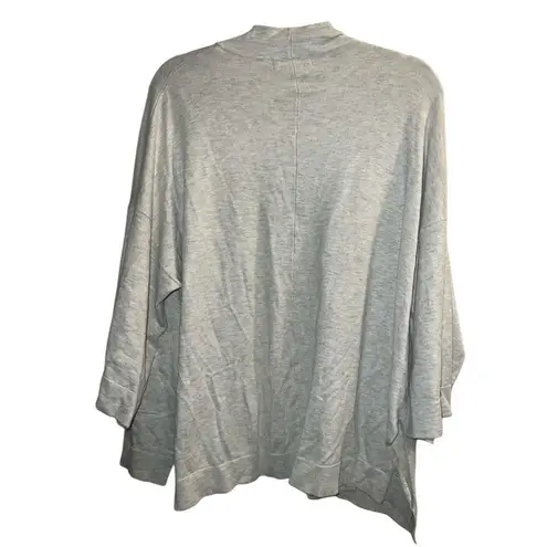 ZARA ✨ Grey Open Front Oversized Slouchy Knit Kimono Style Sz Small Cardigan✨