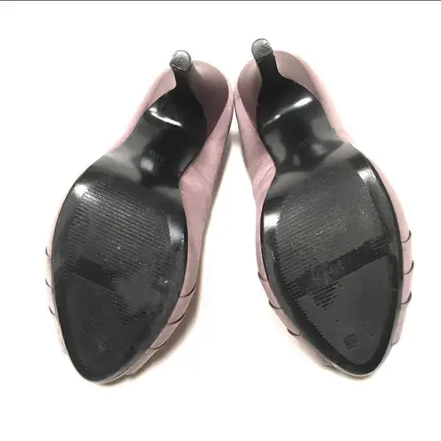 Lulu Townsend Daffodil peep toe heels 8.5 W