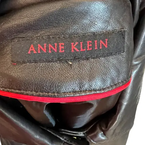 Anne Klein  Leather Jacket