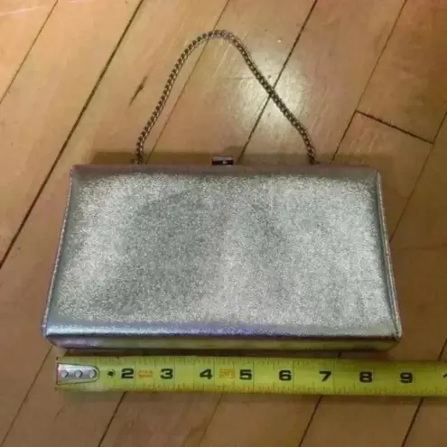 Vintage Silver Clutch Bag