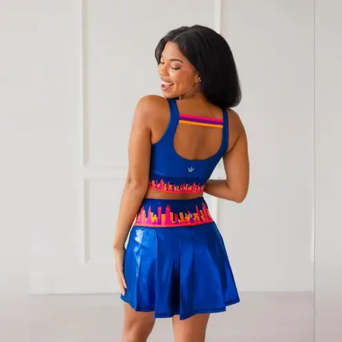 NWT Crowned Athletics Empire City Athletic Skort Size XXL Blue