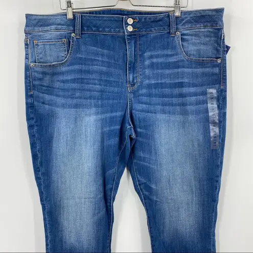 American Eagle AE Ne(x)t Level Artist Crop Jean Size 24 Long NWT