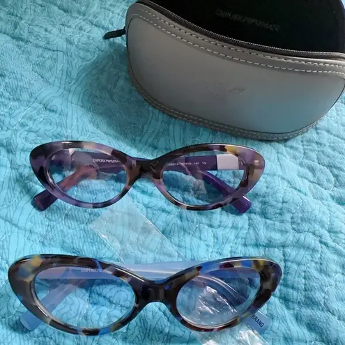 Emporio Armani sunglasses EA4143 Purple Havana frame gradient Lens NIB