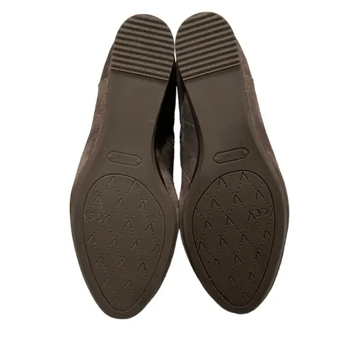 Vionic Paloma Suede Wedge Ankle Boots, Sz 7