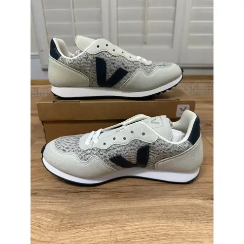 VEJA SDU Rec Flannel Sneakers Snow Nautico Size 8 US 39 NIB Vegan Fabric Canvas