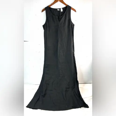 Real Clothes 10 Irish Linen Elegant Sleeveless Maxi Dress