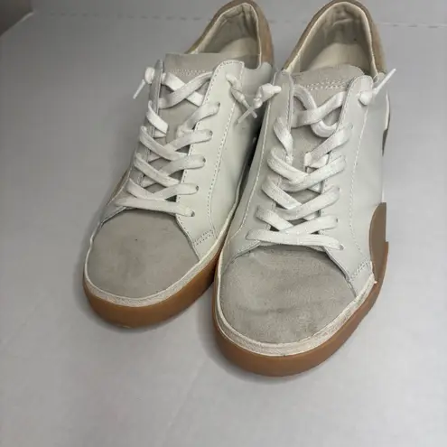 Dolce Vita Sneakers Leather Casual Everyday Shoes Women's Size 8 White