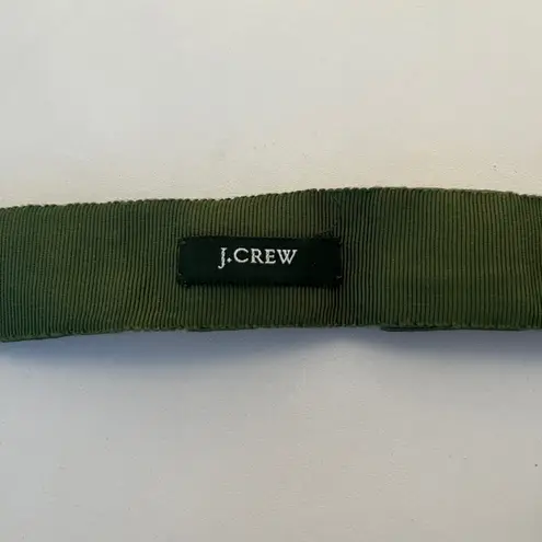 J.Crew  Rhinestone Gem Bead Belt Emerald Green