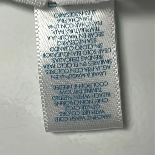 Tropical Escape White Eyelet Swim Plunging V-Neck Coverup w/Shirt Sleeves- 1X