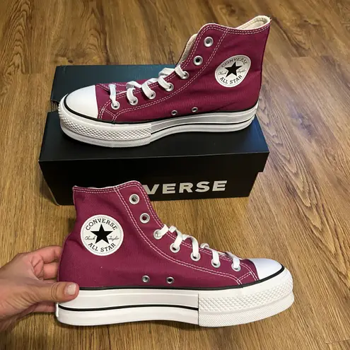 Converse Ctas Lift Hi Top Platform Shoes Sneakers New