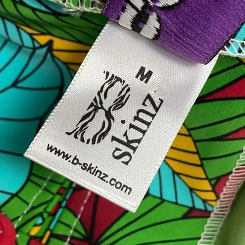 B Skinz Women's M Hawaiian Parrot Colorful Sleeveless Keyhole A