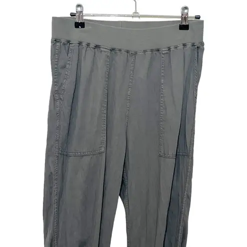 Faherty Arlie Day Jogger Pants Surplus Green Linen Cotton Women’s Size Small S