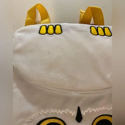 Rare NWT vintage Harry Potter Hedwig Owl Backpack Flapping Wings Flipeez Bag White