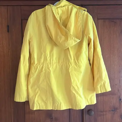 London Fog  Yellow Rain Jacket