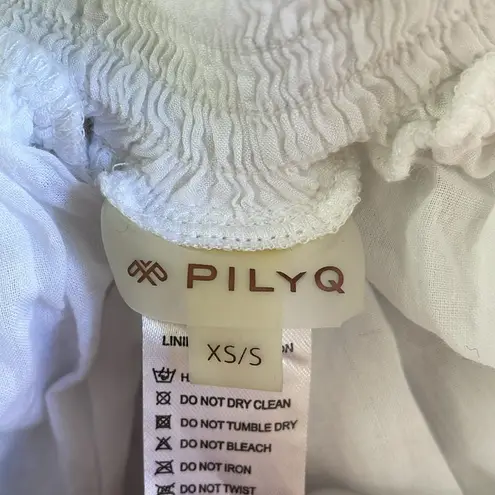 PilyQ White Celeste Dress Swim Cover-Up