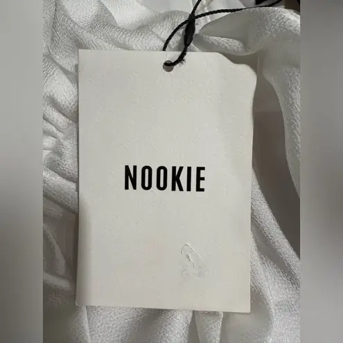Nookie NWT Cooper Mini Dress in White Sz Medium $279