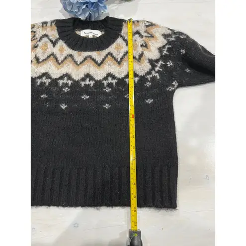 Heartloom Fair Isle Sweater Pullover Knit Winter Warm Cozy Small