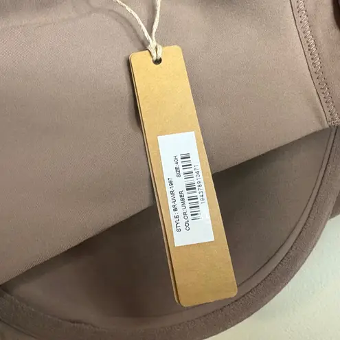 SKIMS 40H Bra Full Coverage Smoothing Underwire Umber Brown NWT Intimates