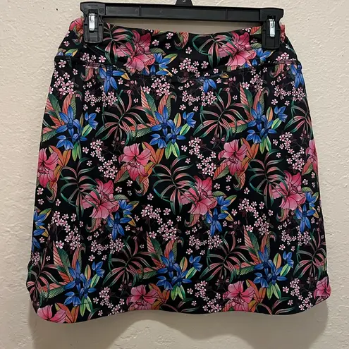 Tropical Floral Skort X by Midnight Garden Gottex Athletic Skort