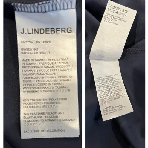 NWT J.LINDEBERG SAHRA LUX SCULPT Dress Size Medium Blue