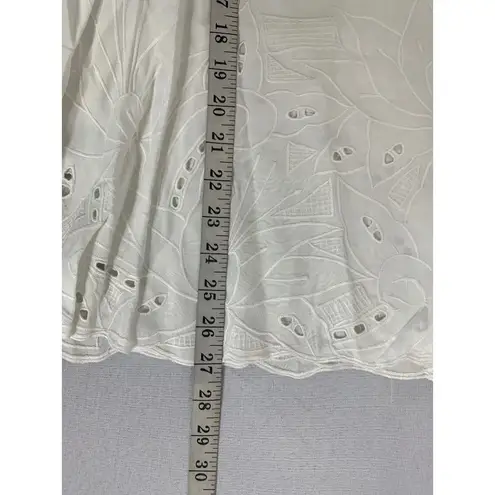 Delin Collection Women's All White Top & Skirt Set Size 2X