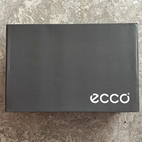 Ecco  Sculptured 75 Black Leather Pump Heels, Size EU 41 | US 10-10.5 New in Box