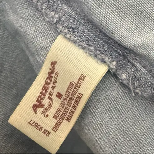 Arizona Jeans Arizona Jean Company Cold Shoulder Embroidery Design Glowy Dress Sz M