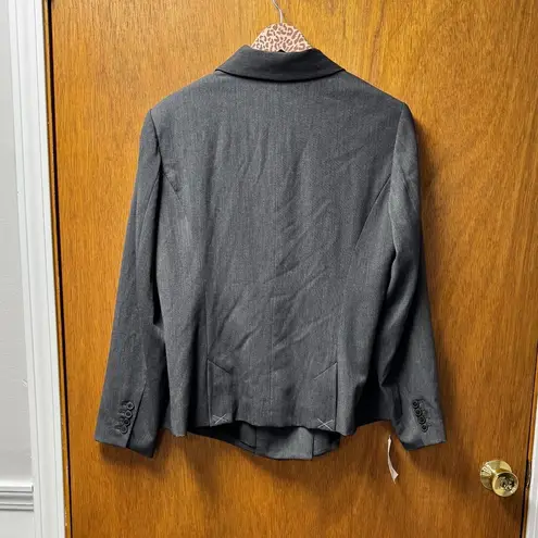 MM.LaFleur NEW Roxane Double Breasted Blazer Light Twill Charcoal Gray +1 NWT