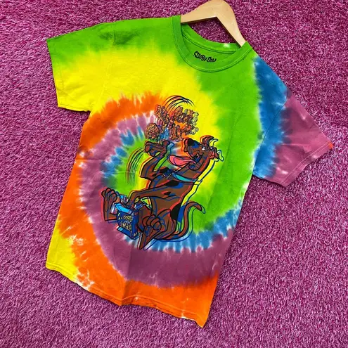 Scooby Doo Scooby Snacks tiedye Tshirt size medium