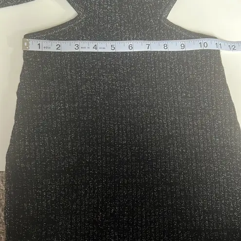 Open Edit NWT Open-edit Ribbed Cut Out Dress