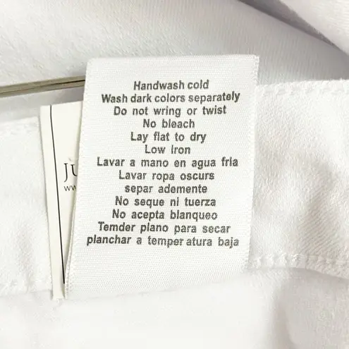 Judy Blue NWT White High Rise Button-Fly Patch Pocket Flare Jeans Size 27 NEW - Image 14