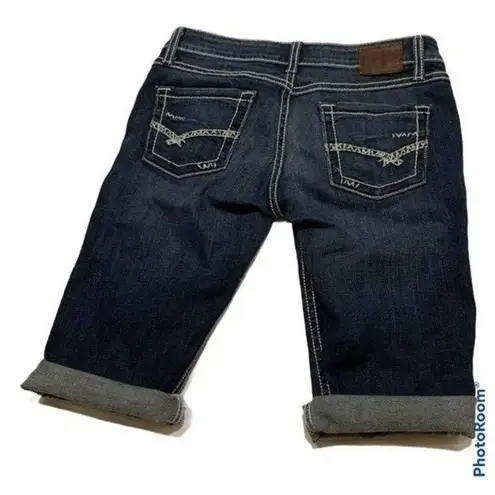 BKE Sabrina 25/0 shorts cutoff blue Jean Buckle Store women CHK